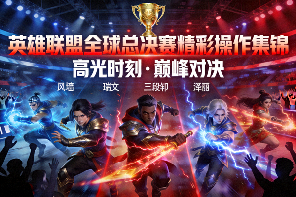 英雄联盟全球总决赛精彩操作集锦视频封面